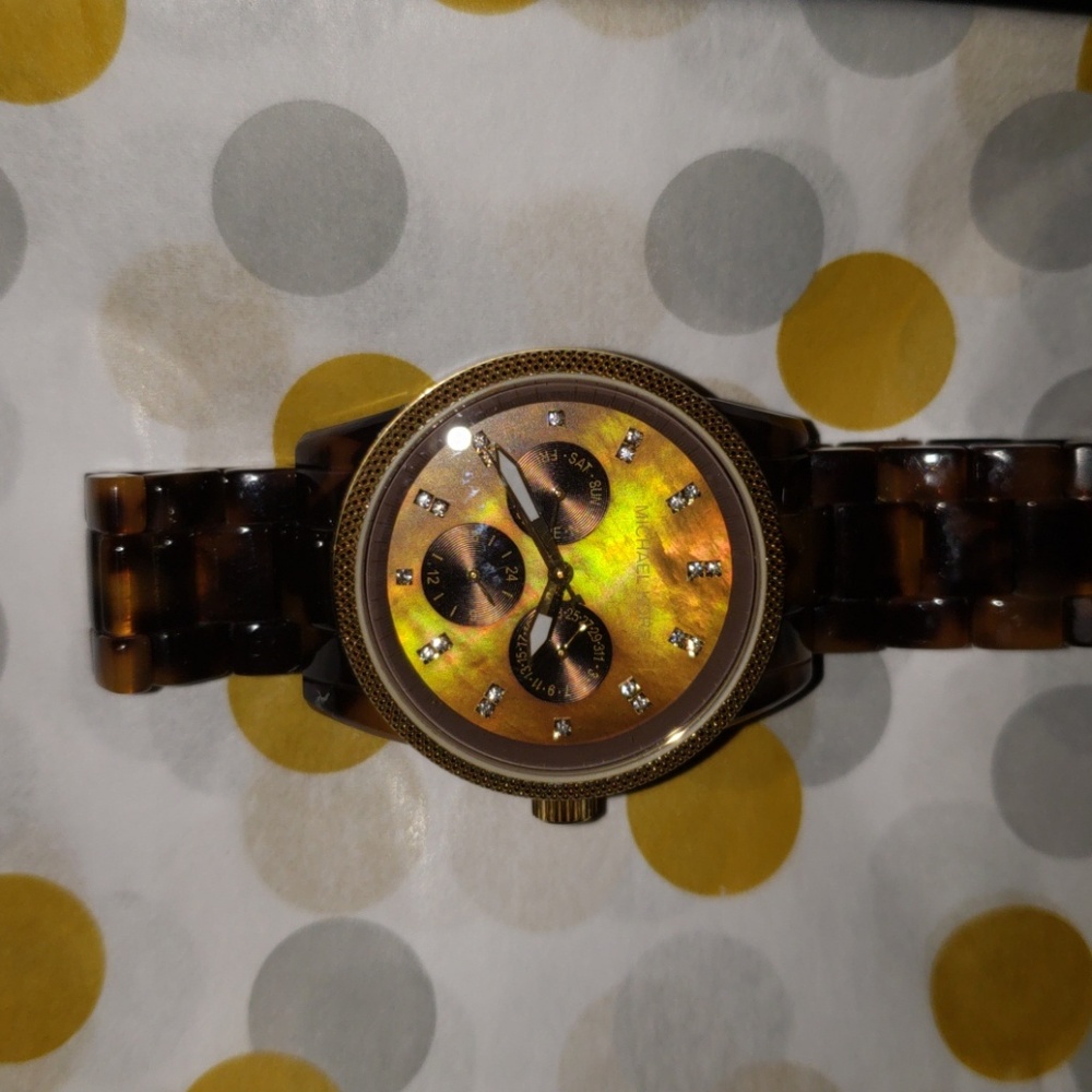 Jet Set Tortose Shell Watch